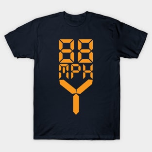 88 MPH The Speed of Time travel T-Shirt